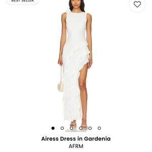AFRM Women's Gardenia Asymmetrical Dress
